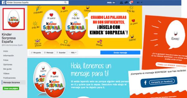Kinder Sorpresa crea la campaña '¡Díselo con Kinder Sorpresa!' para regalar palabras de amor y cariño