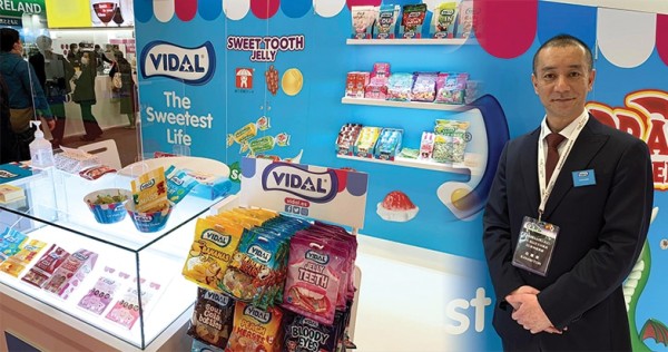 Vidal Golosinas expone presencialmente sus productos en Foodex, la feria japonesa de alimentación