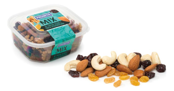 Mix frutos secos y fruta deshidratada, de Agroserc