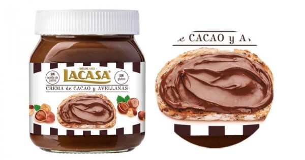 Crema de chocolate y avellanas, de Chocolates Lacasa