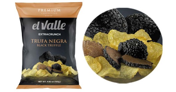 Patatas Premium Trufa Negra, de Snacks El Valle