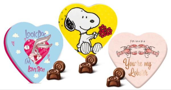 Heart Shaped Tin License Mix, de Bip Candy & Toys Spain