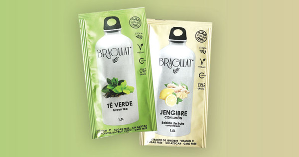 Sidral presenta sus bebidas solubles de té verde y jengibre con limón