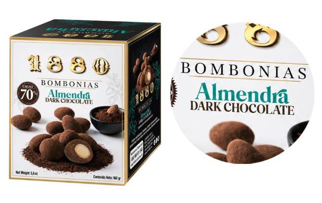 Bombonias Almendra/ Pistacho, de 1880