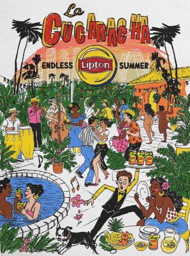Lipton y La Cucaracha llevan el verano a Madrid con una experiencia “Endless Summer”