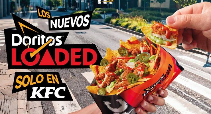 KFC y Doritos traen a España el formato street food Doritos Loaded