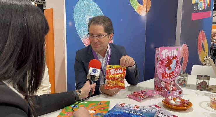 Carlos Bermúdez, direcctor general de Trolli Ibérica durante la entrevista en ISM