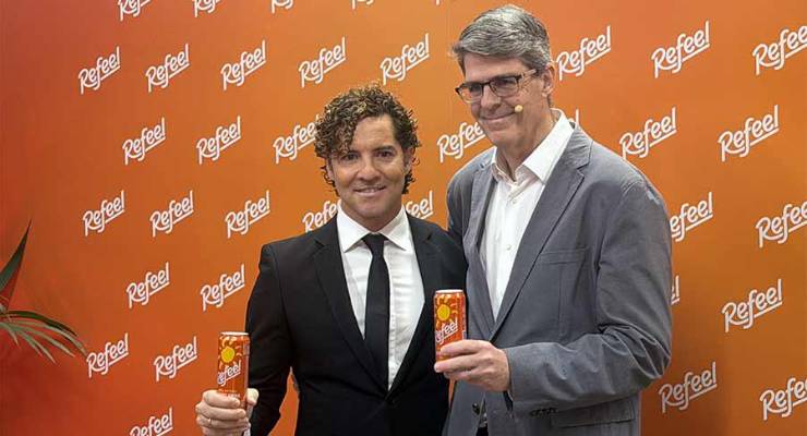 David Bisbal protagoniza el lanzamiento de Refeel, la bebida energética de Mahou San Miguel
