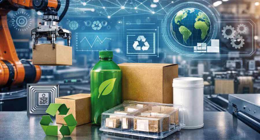Sostenibilidad, automatización flexible, conectividad... Las tendencias del packaging en 2026