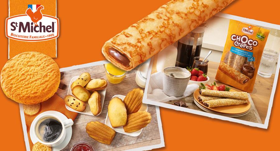 St. Michel amplía su oferta y presenta una nueva crepe de chocolate