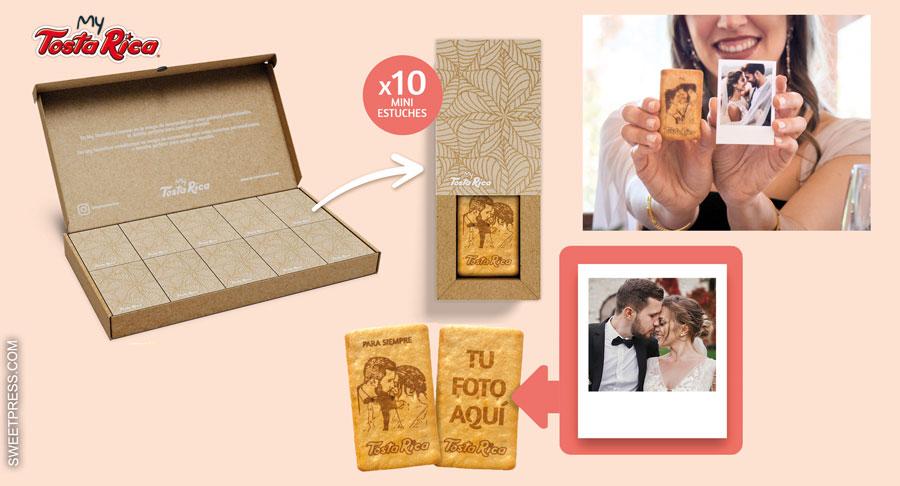 TostaRica lanza un estuche de galletas personalizadas para eventos especiales
