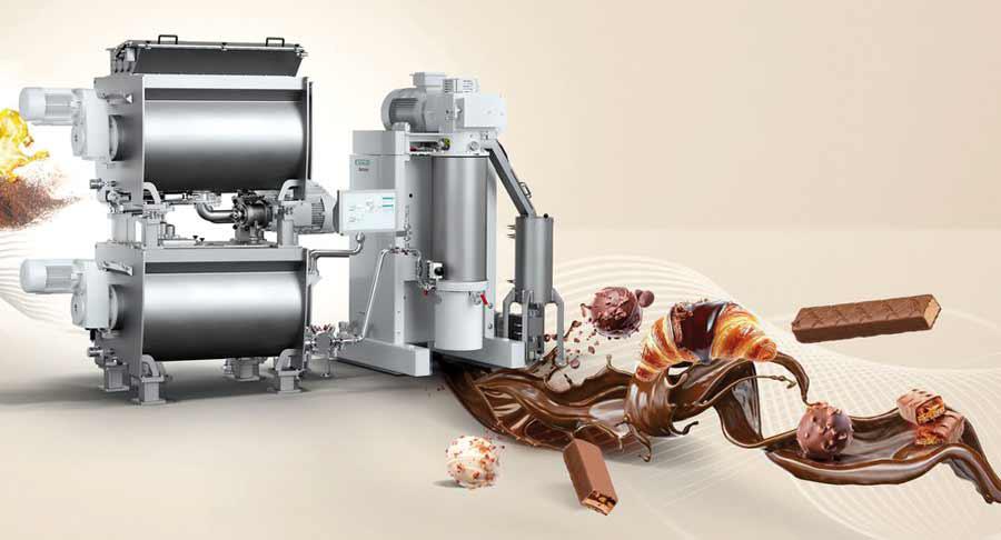 Tres innnovaciones de Bühler y otras mejoras en maquinaria de proceso para la industria del dulce y el snack