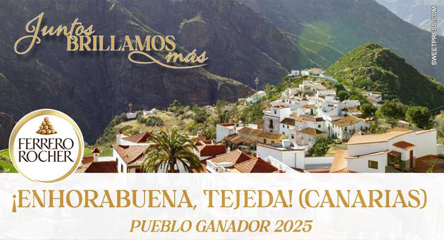 Tejeda, pueblo ganador del alumbrado de Ferrero Rocher