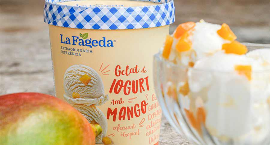 El helado de yogur con mango de La Fageda, premiado en los Superior Taste Awards 2026