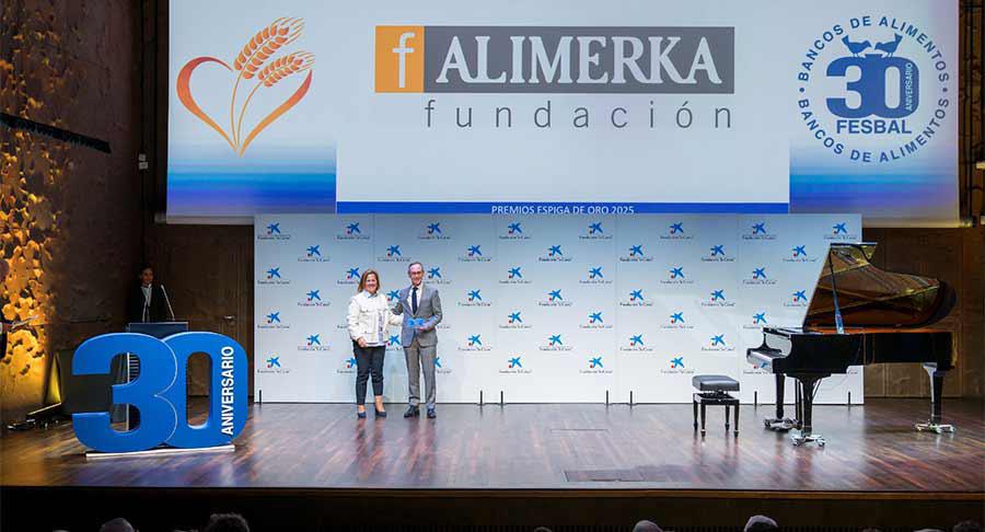 Fesbal entrega la Espiga Autonómica 2025 a la Fundación Alimerka