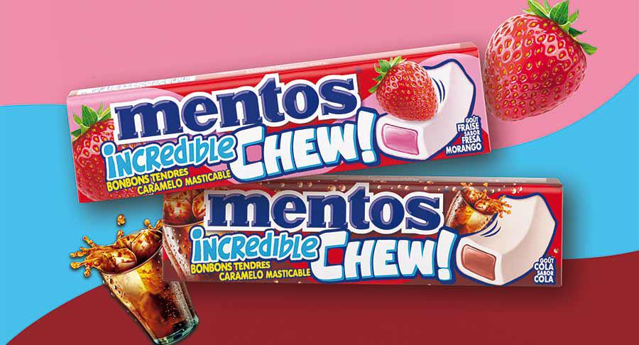 Mentos amplía su presencia en el segmento de caramelos masticables