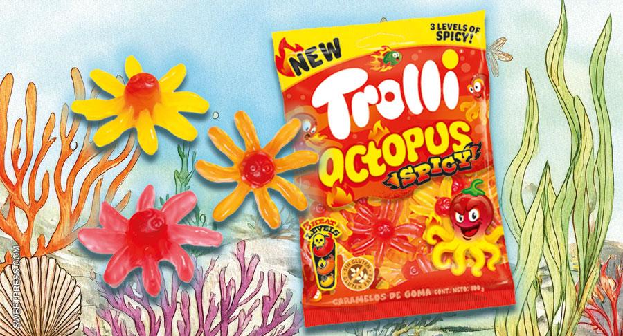 Trolli lanza Octopus Spicy, una nueva golosina picante 