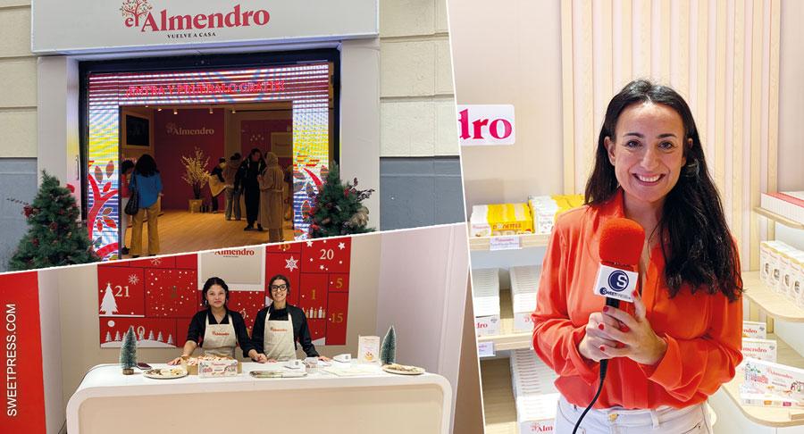El Almendro refuerza su campaña navideña con una pop-up en Madrid