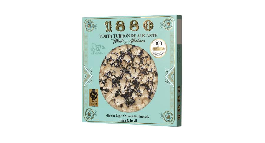 Receta original siglo XXI Torta de Alicante de Menta y Albahaca, de 1880