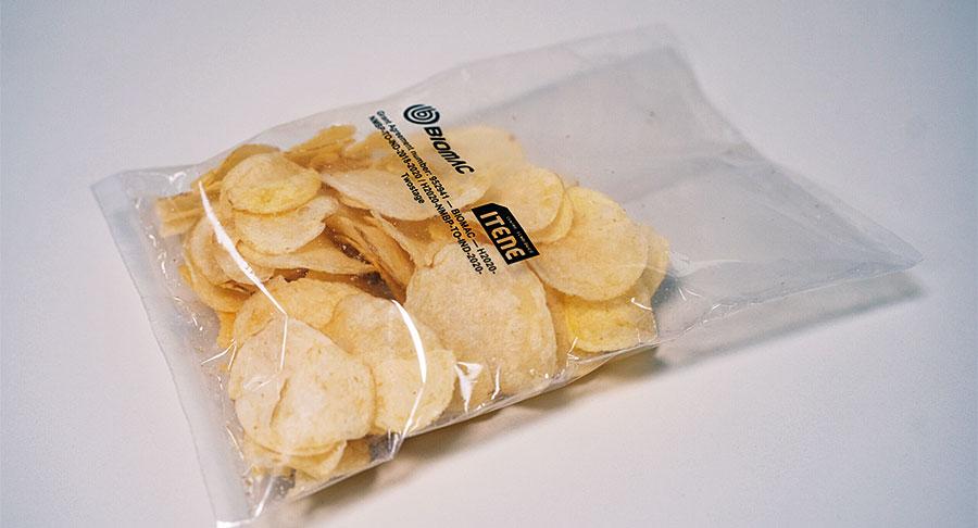 El proyecto Biomac desarrolla bolsas compostables para patatas fritas