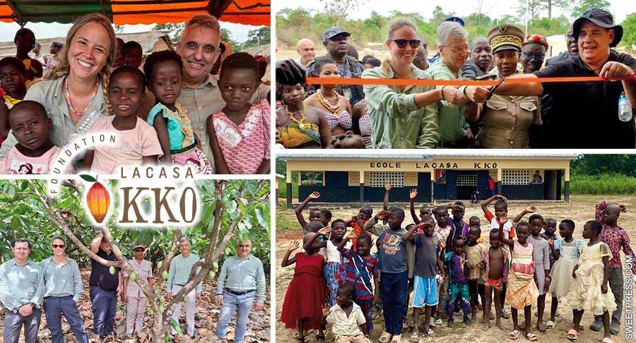 Lacasa KKO Foundation refuerza su labor social en Bocanda