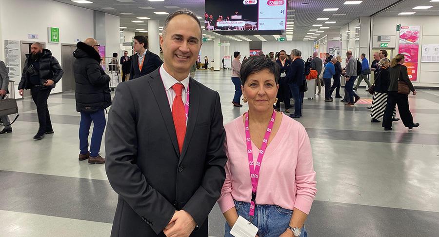Ceconsa y Severina Bezanilla, visitantes