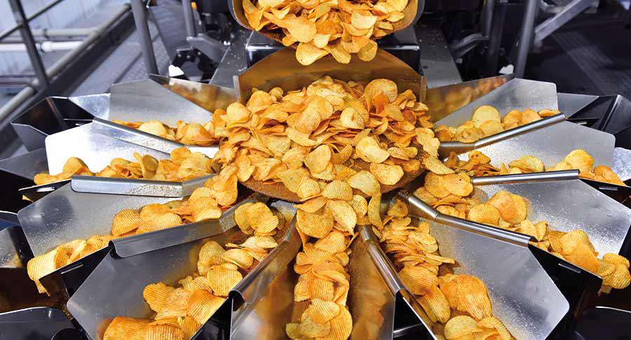 Una fábrica de patatas fritas triplica la capacidad de producción con una solución de Ishida