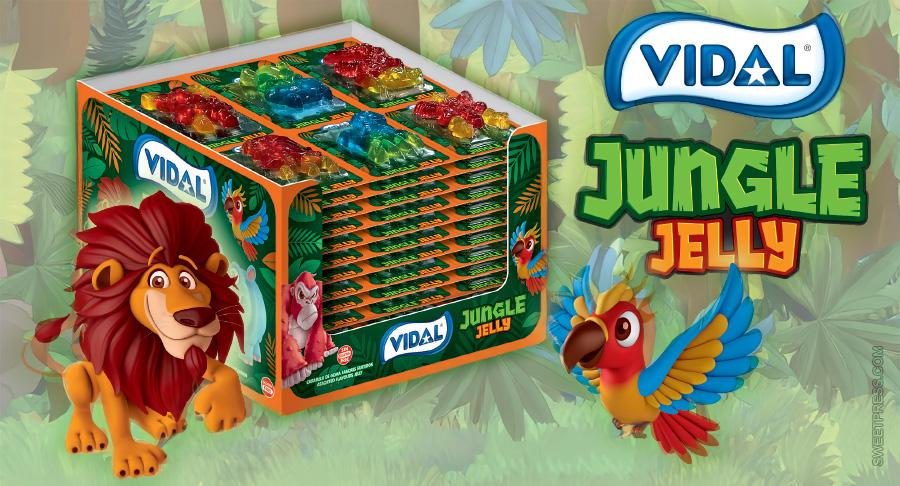 Vidal Golosinas refuerza su línea de jellies con el lanzamiento de Jungle Jelly