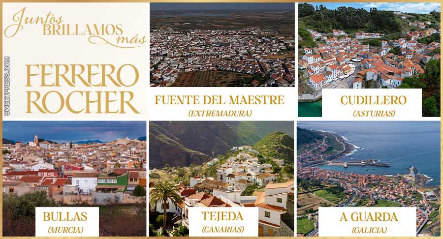 Ferrero desvela los cinco pueblos clasificados para la segunda fase de ‘Juntos Brillamos Más’