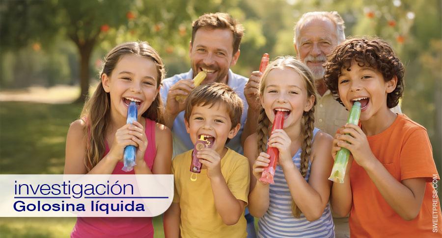 Golosina líquida, un sector que gana rotación