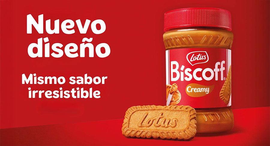 Lotus presenta su nuevo diseño para la crema Biscoff, inspirado en su “icónica” galleta