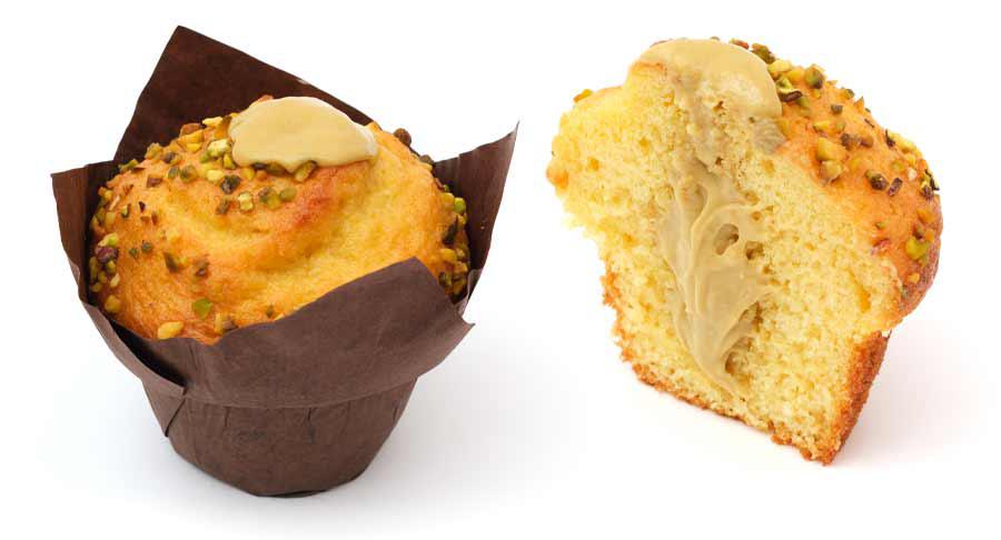 Muffin pistacho, de Pastisart