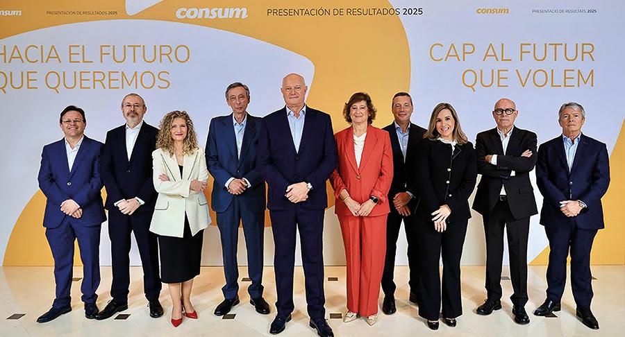 Consum creció un 9,7% en 2025, hasta los 5.163,6 millones