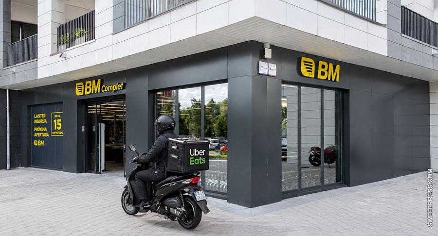 BM Supermercados se alía con Uber Eats