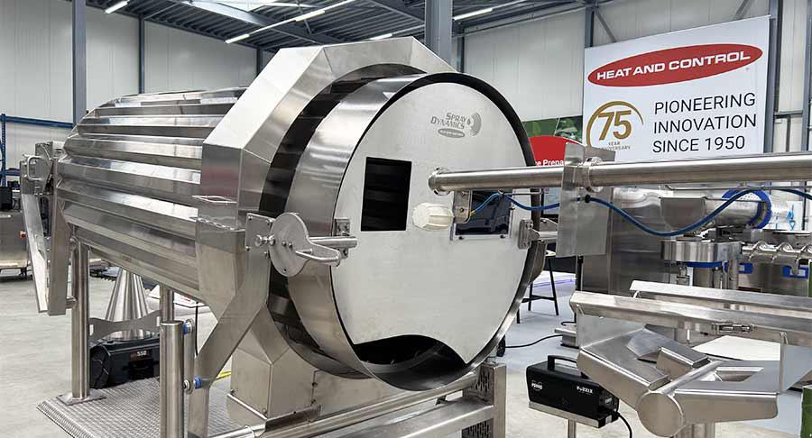 El sazonador Dynamics® Symphony IKS de Heat and Control revoluciona el proceso