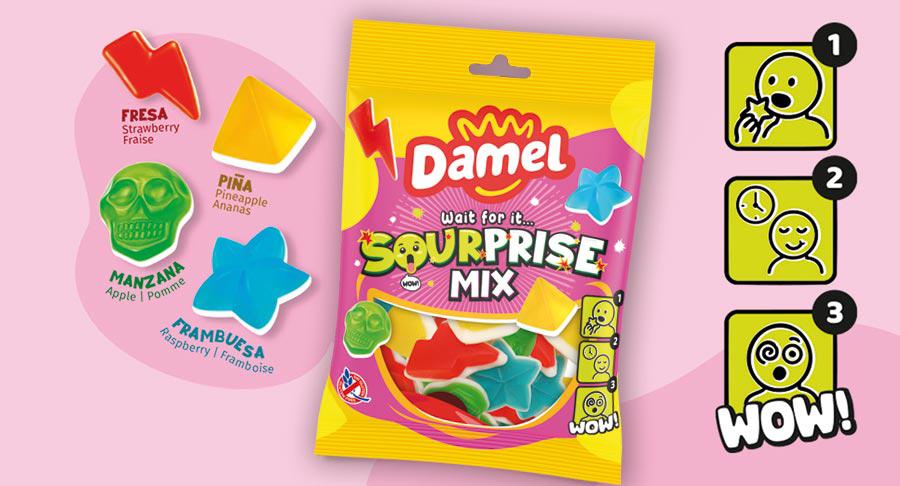 Damel presenta el “mix de sabores que cambian en la boca”