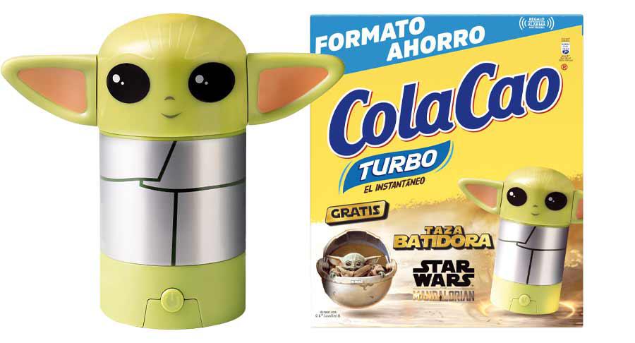 ColaCao lanza una baticao de Star Wars con Grogu como protagonista