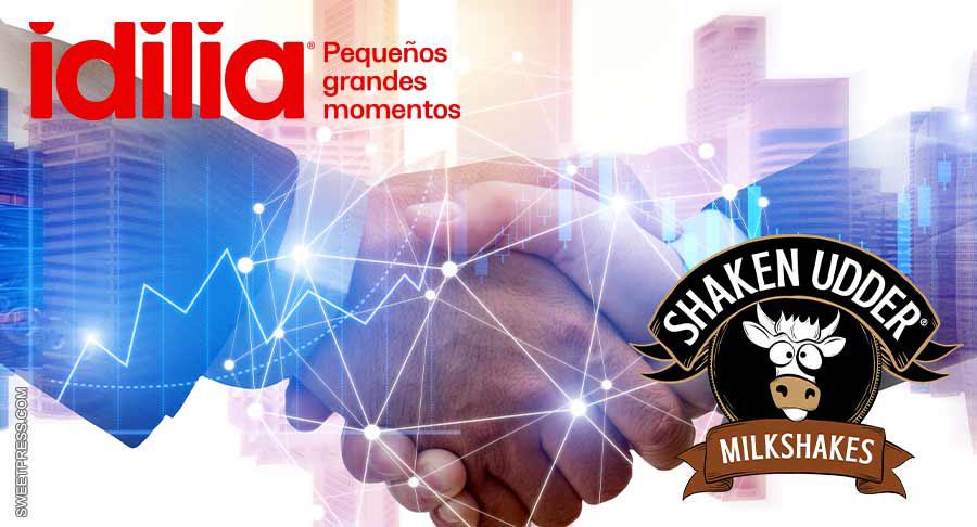 Idilia adquiere la empresa de batidos Shaken Udder