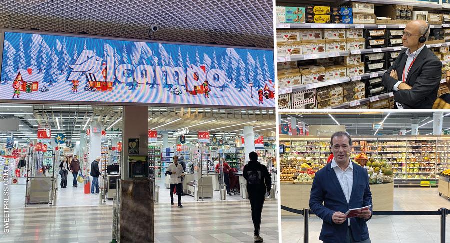 Alcampo presenta su oferta navideña, con un 80% de MF en turrones y dulces