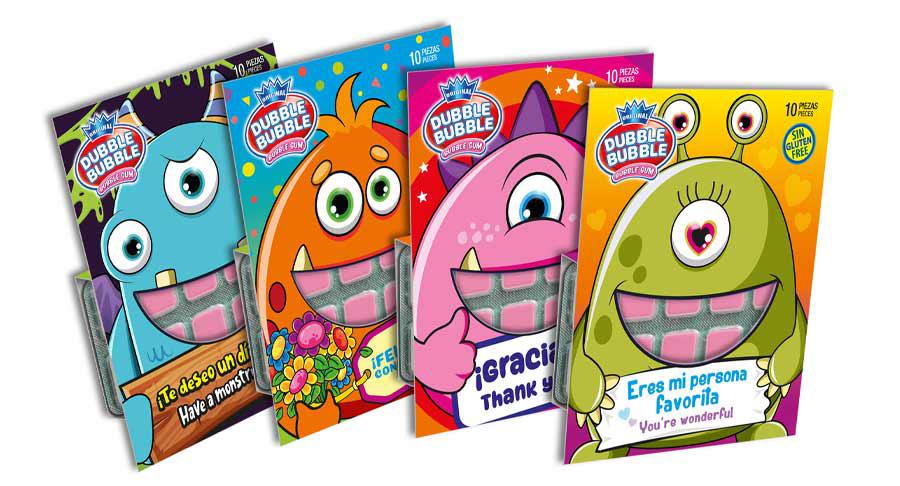 Dubble Bubble Monster Teeth, de Fleer Española