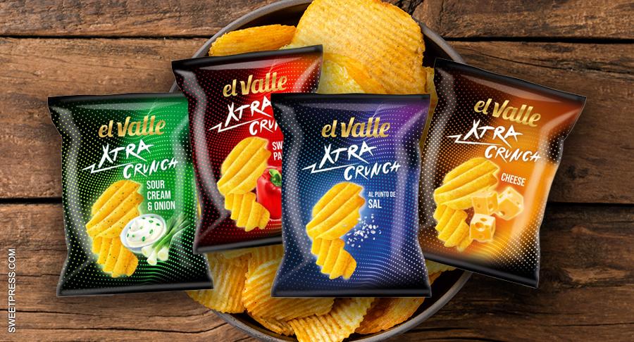 Xtra Crunch, la gama más crujiente de Snacks El Valle