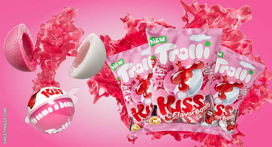 Trolli refuerza su apuesta por las golosinas 3D con Kiss Flavorbomb 