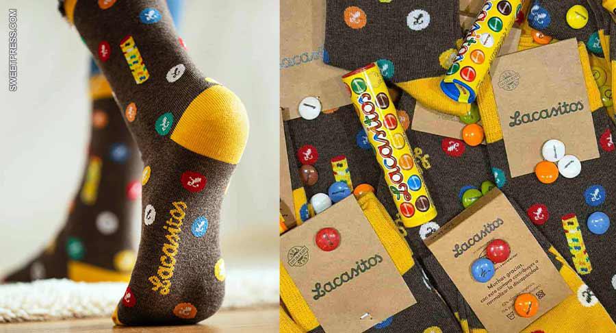 Lacasitos comercializa una edición de calcetines cuyos beneficios se destinarán a la Fundación Canis Majoris