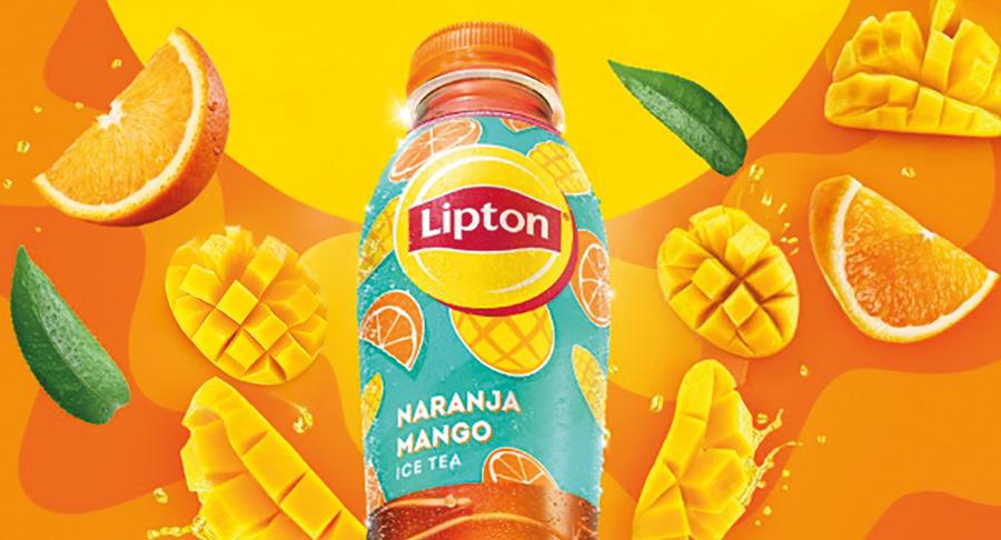 Lipton se prepara para el verano con un nuevo té helado de naranja y mango
