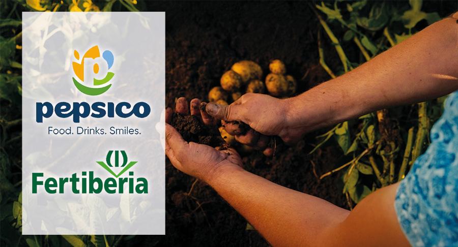 PepsiCo y Fertiberia se alían para descarbonizar el cultivo de patata y maíz