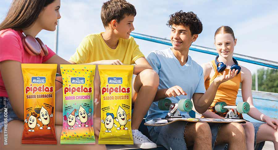 El Manisero presenta una línea de pipas peladas con sabores y una colección de stickers contra el acoso