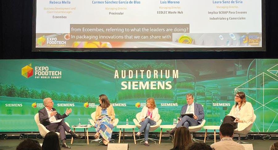 Participantes en la sesión ‘El packaging como palanca estratégica de competitividad en la cadena agroalimentaria’