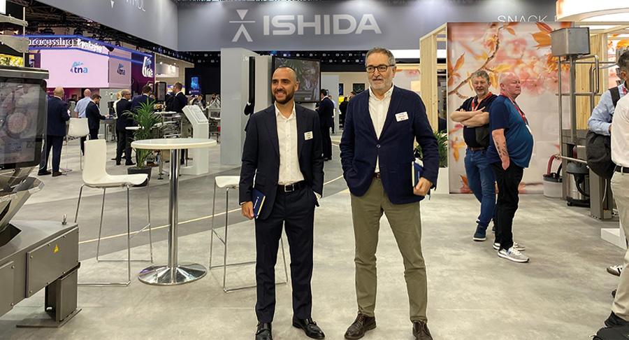 CIMA, en el stand de su representada Ishida