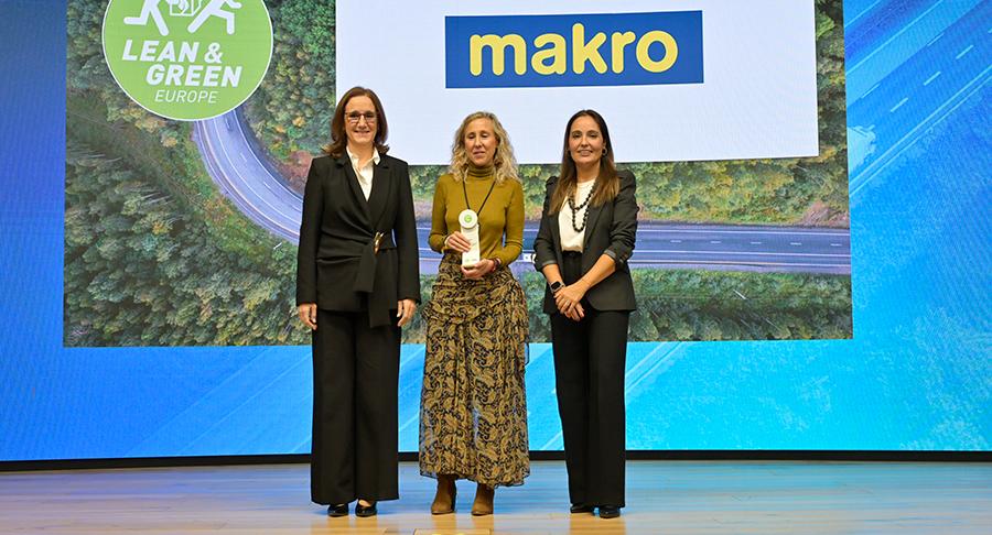 Makro recibe el premio Lean & Green por su compromiso con la logística sostenible