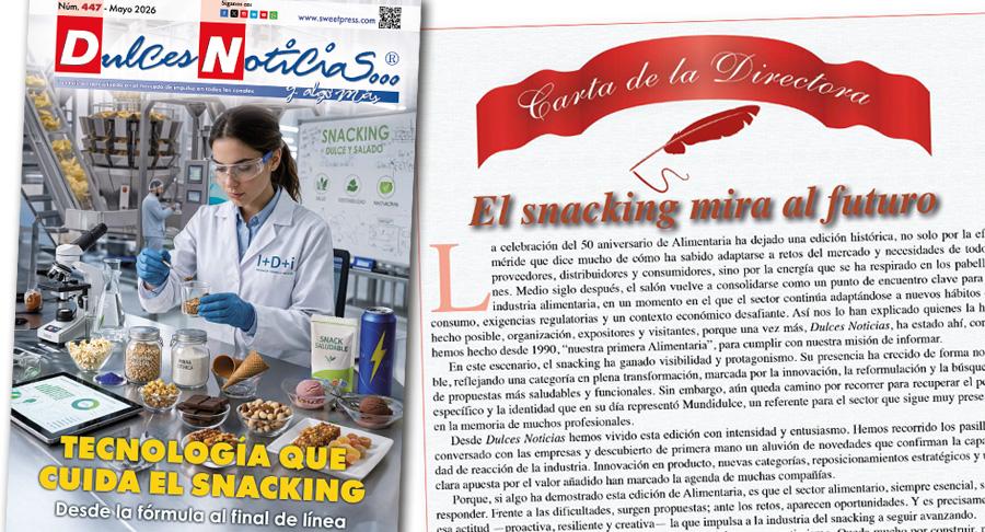 Editorial Dulces Noticias 447: El snacking mira al futuro